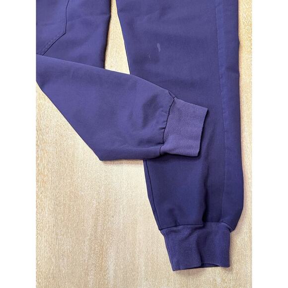 Figs Zamora Jogger Scrub Pants PURPLE SHADOW XS Petite - Picture 4 of 8